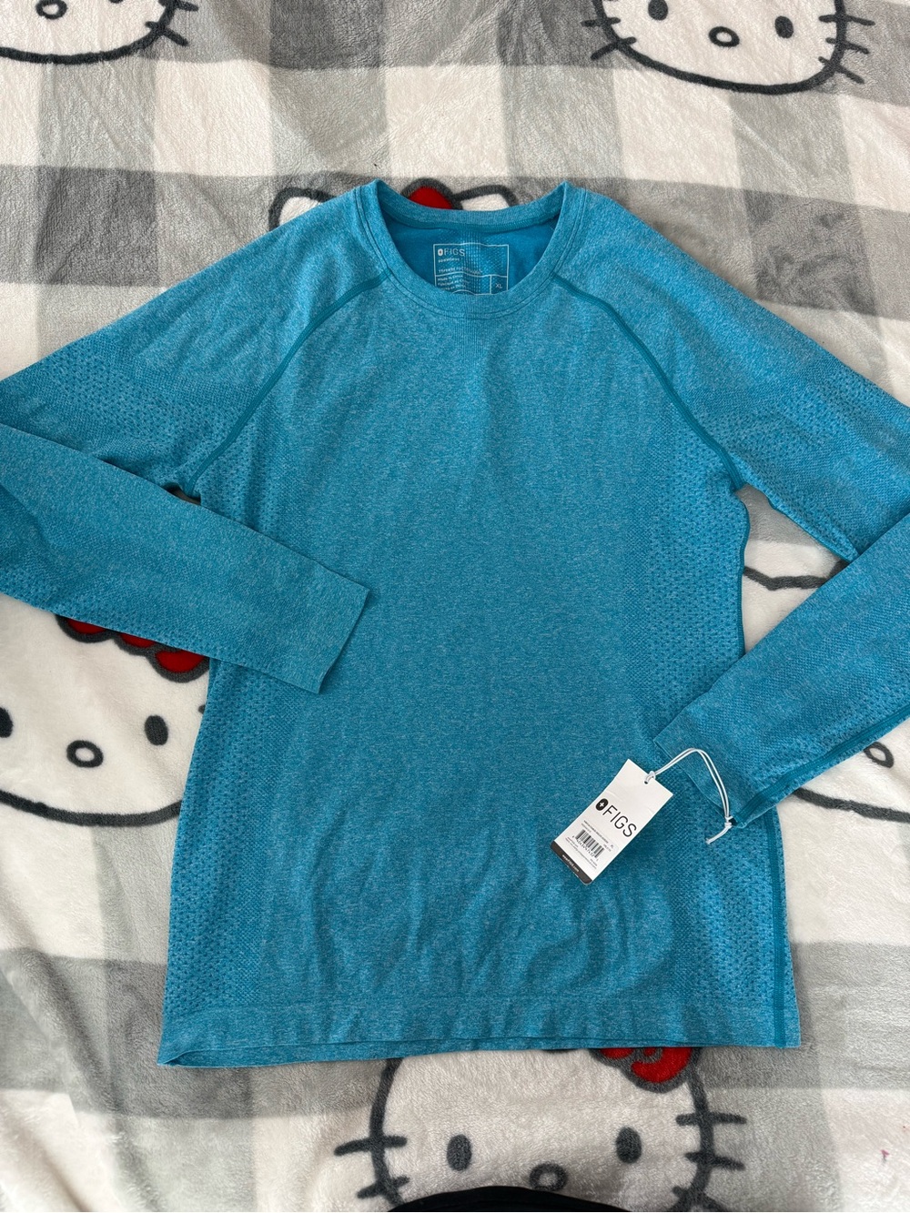 Figs salta seamless long sleeve underscrub top